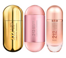Combo de 3 Perfumes Femininos 212 VIP, 212 Sexy e 212 VIP Rosé