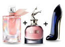 Combo de 3 Perfumes Femininos La Vie est Belle, Good Girl e Scandal [100ml]